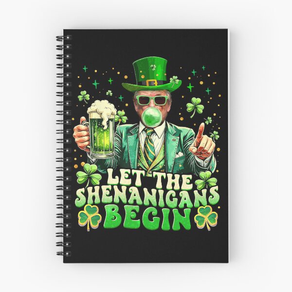 Item preview, Let The Shenanigans Begin Funny Trump St Patricks Day designed and sold by MackenzieBin.