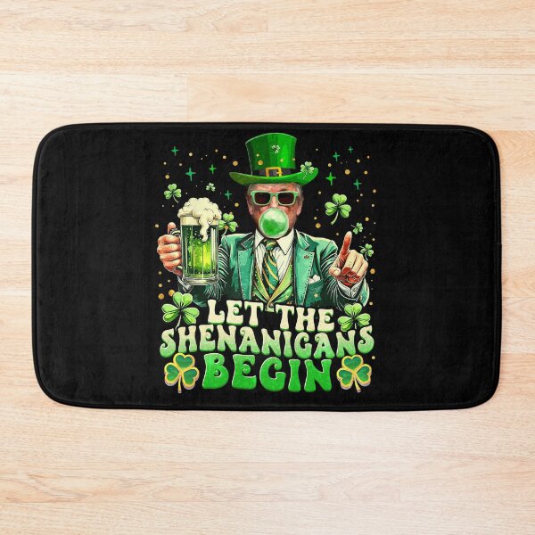Item preview, Let The Shenanigans Begin Funny Trump St Patricks Day designed and sold by MackenzieBin.