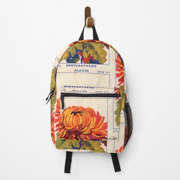 Item preview, Colorful Chrysanthemum Flower Botanical Print Illustration Poster : vintage Aesthetic designed and sold by artofuniverse.