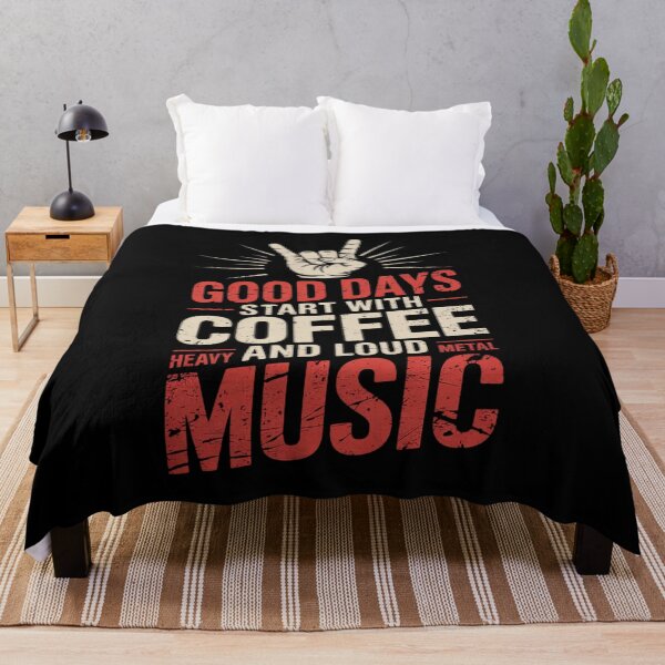 Item preview, Loud Heavy Metal Music Death Metal Coffee designed and sold by RsFilsingerArt.