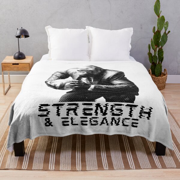 Item preview, Strength And Elegance Gorilla Rugby Player Halftone designed and sold by TrueArtsStore.