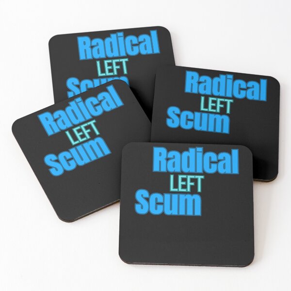 Item preview, Radical Left Scum designed and sold by StaticMood.