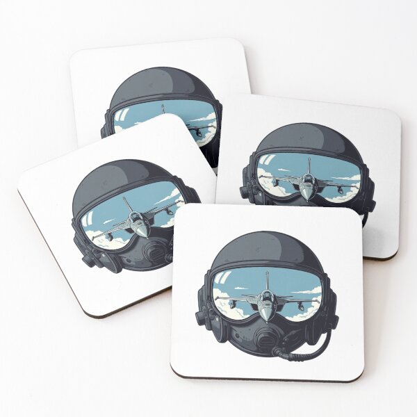 Item preview, Pilot Visor Reflecting Sleek Fighter Jet #Aviation designed and sold by Combat Skies.