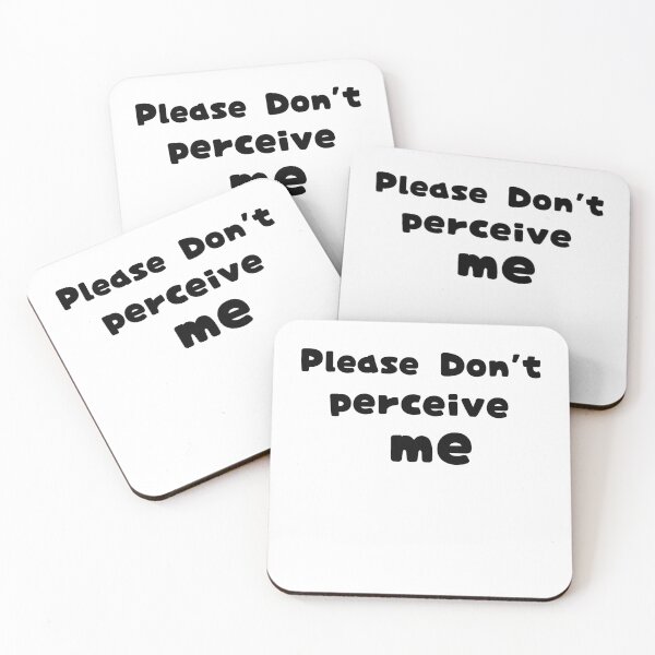 Item preview, Funny Please Don't perceive me Relatable Design, Funny Saying Quote for men women designed and sold by adjamine.