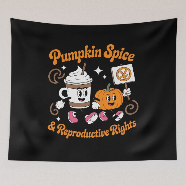 Item preview, Pumpkin Spice Reproductive Rights Feminist Fall Season  designed and sold by VerseFarm.