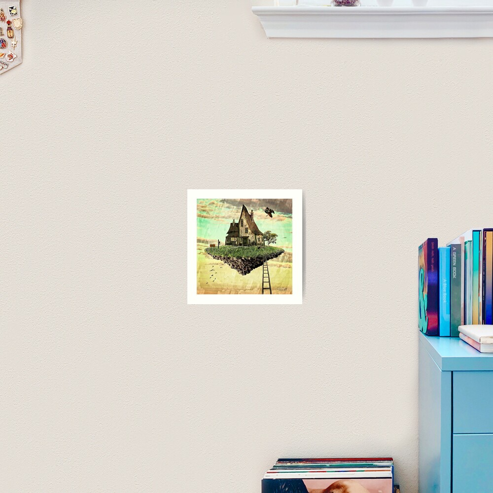 House For Sale - Very Quiet Neighborhood Art Print