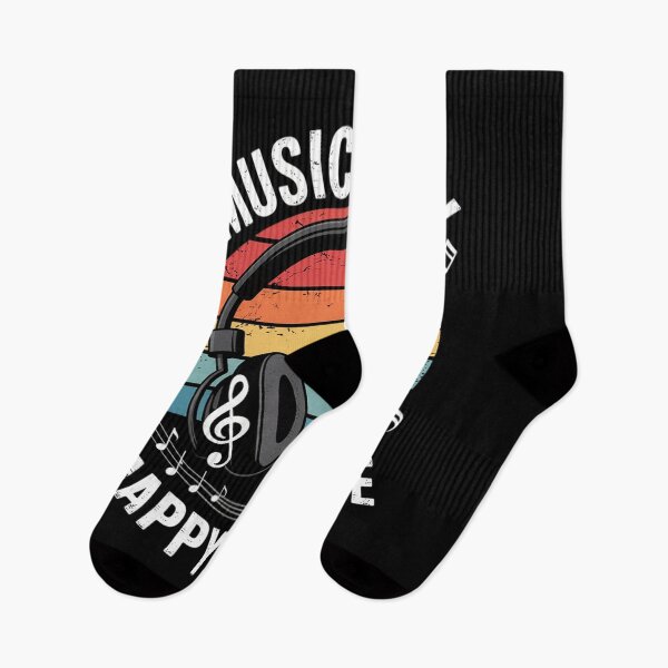 Item preview, Music Is My Happy Place Musician Outfit EDM Music Lovers DJ  designed and sold by RsFilsingerArt.