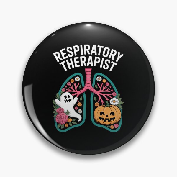 Item preview, Respiratory Therapist RT Lung Floral Pumpkin Halloween  designed and sold by VerseFarm.