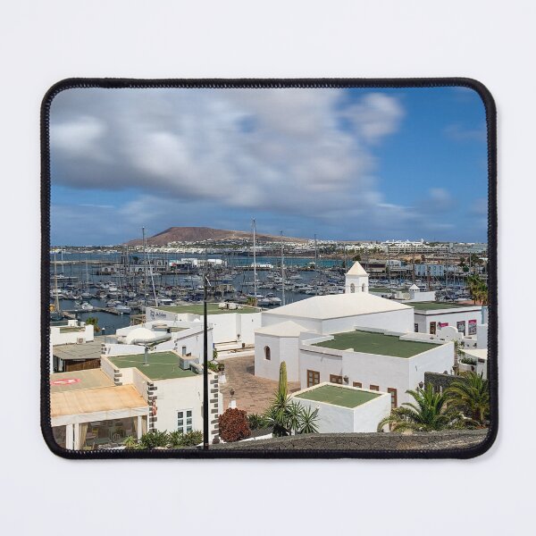 Item preview, Lanzarote and Playa Blanca Marina from Above designed and sold by RJW Images.