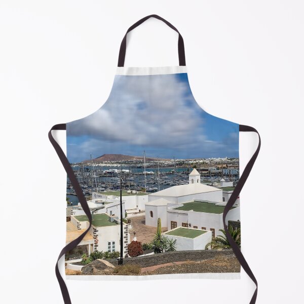 Item preview, Lanzarote and Playa Blanca Marina from Above designed and sold by RJW Images.