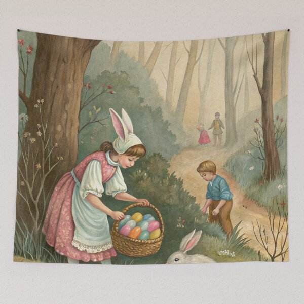 Item preview, Easter Rabbit 07 designed and sold by AIfolklore.