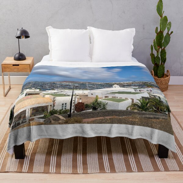 Item preview, Lanzarote and Playa Blanca Marina from Above designed and sold by RJW Images.