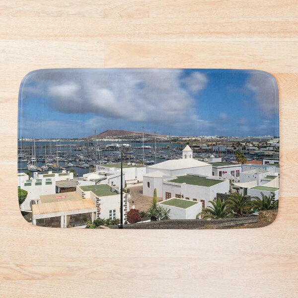 Item preview, Lanzarote and Playa Blanca Marina from Above designed and sold by RJW Images.