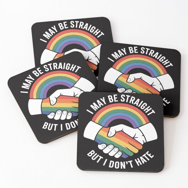 Item preview, I May Be Straight But I Don't Hate LGBT Gay Pride designed and sold by DarioRosales.