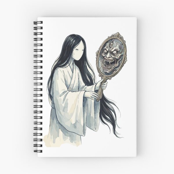 Item preview, Japanese Folklore: Yurei's Mirror Reflection Horror designed and sold by bapupa.