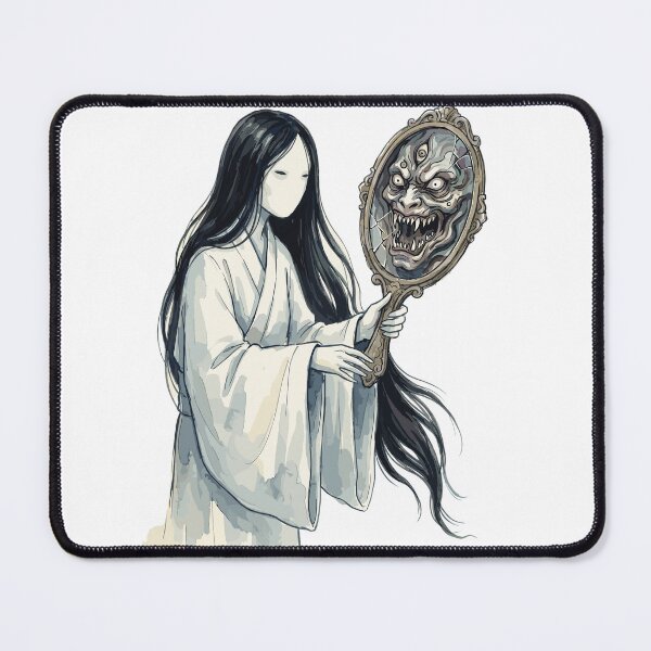 Item preview, Japanese Folklore: Yurei's Mirror Reflection Horror designed and sold by bapupa.
