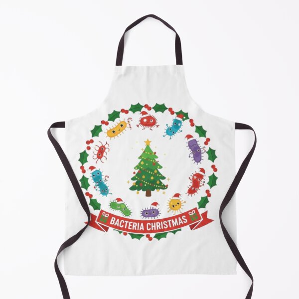 Item preview, Cute Christmas Bacteria – Funny Cartoon Germ Design designed and sold by sma44.