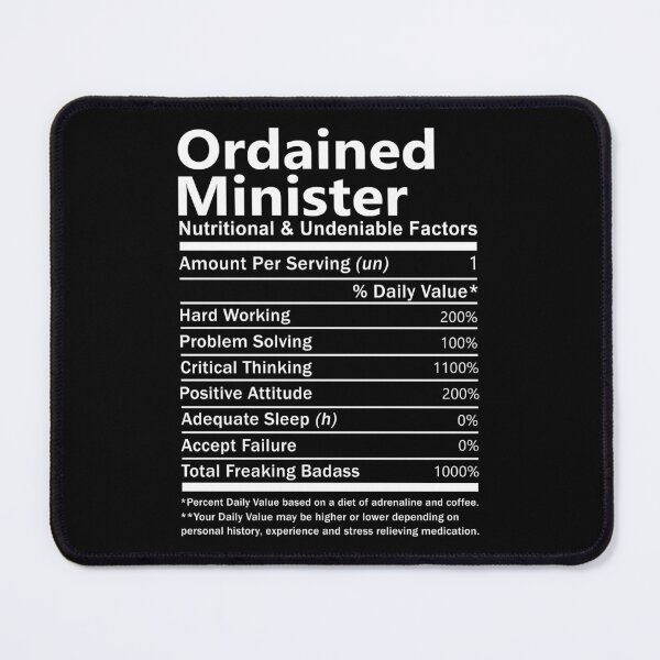 Item preview, Ordained Minister designed and sold by liviawong435.
