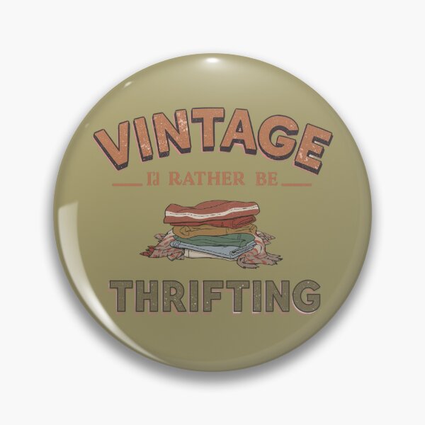 Item preview, Vintage I’d Rather Be Thrifting – Retro Thrift Store Fashion Art. designed and sold by Tomasz  Siennicki.