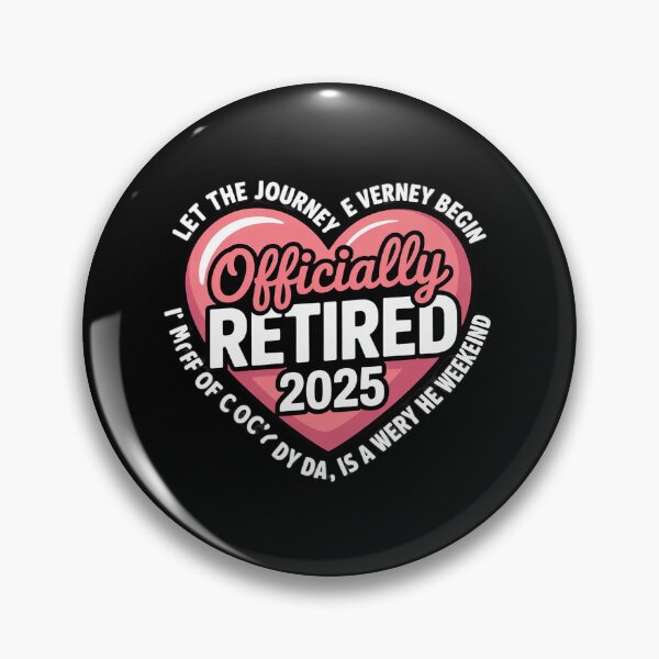 Item preview, Officially Retired 2025 Retirement Heart Love Celebration designed and sold by RsFilsingerArt.