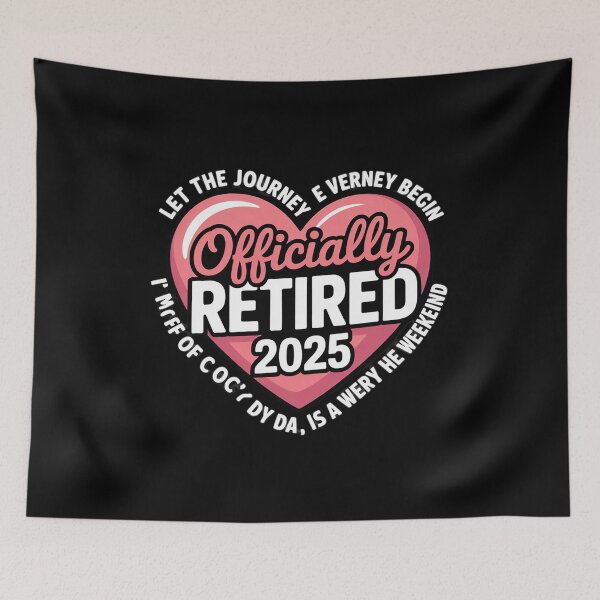 Item preview, Officially Retired 2025 Retirement Heart Love Celebration  designed and sold by RsFilsingerArt.