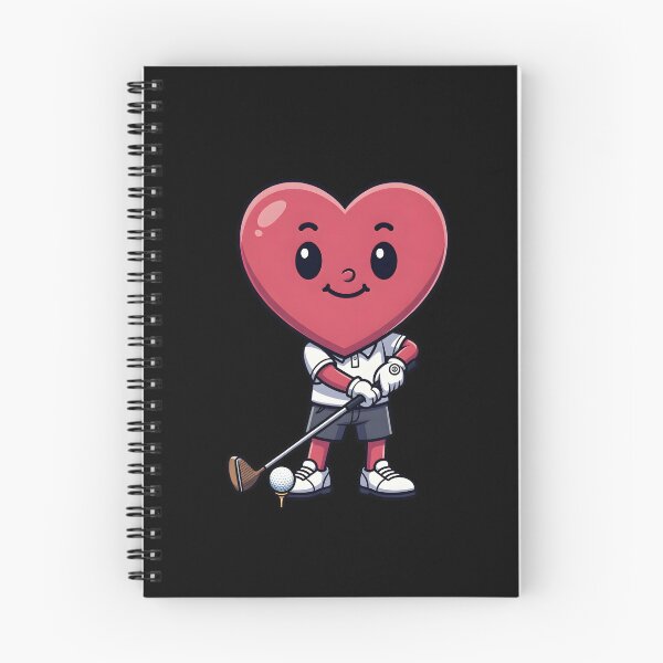 Item preview, Heart Golfer – Valentine Golf Character designed and sold by dudelinart.