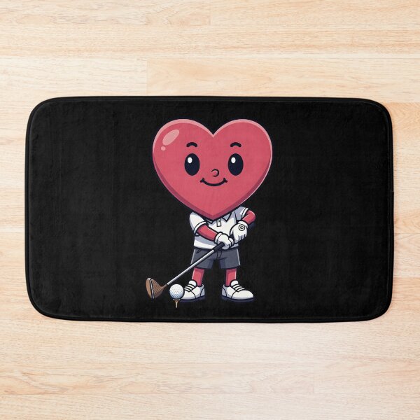 Item preview, Heart Golfer – Valentine Golf Character designed and sold by dudelinart.