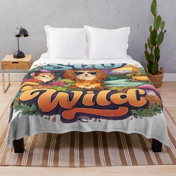 Item preview, Stay Wild – Soft Nature Soul Art designed and sold by HiteshArt111.