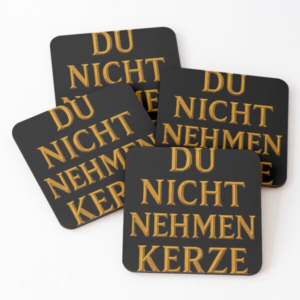 Item preview, You don't take a candle, wow, German designed and sold by LayersDesign.
