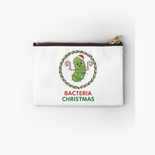 Item preview, Merry Germmas – Cute Cartoon Bacteria Christmas Art designed and sold by sma44.