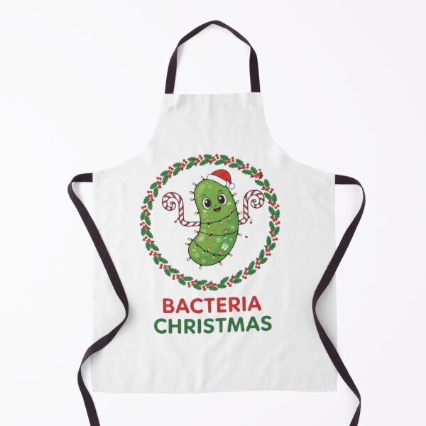 Item preview, Merry Germmas – Cute Cartoon Bacteria Christmas Art designed and sold by sma44.