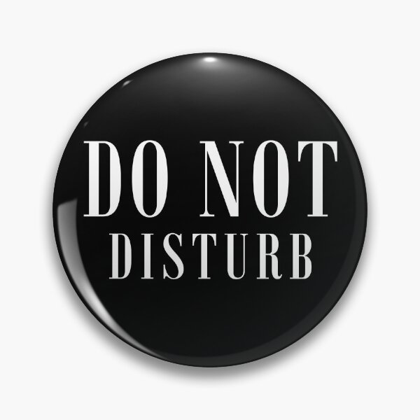 Item preview, Do Not Disturb Introvert Quote T-Shirt | Minimal Boundary Design designed and sold by PixelPlush.