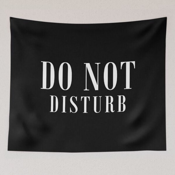Item preview, Do Not Disturb Introvert Quote T-Shirt | Minimal Boundary Design designed and sold by PixelPlush.