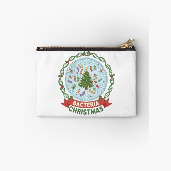 Item preview, Funny Christmas Germ – Cute Cartoon Bacteria Illustration designed and sold by sma44.