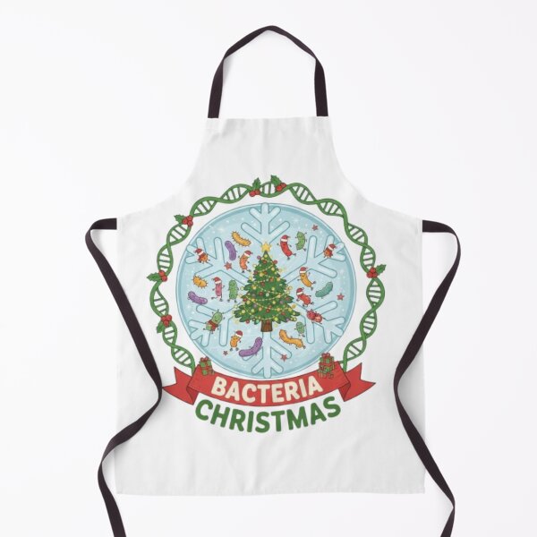 Item preview, Funny Christmas Germ – Cute Cartoon Bacteria Illustration designed and sold by sma44.