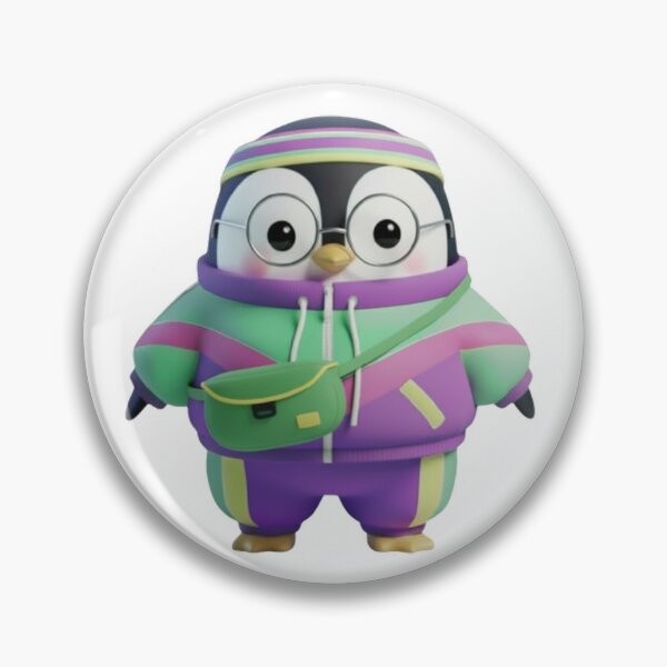 Item preview, Retro POODY Penguin – Vintage Street Style Character Illustration designed and sold by HNstory.