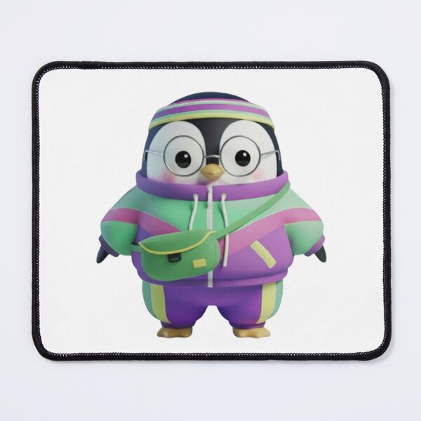 Item preview, Retro POODY Penguin – Vintage Street Style Character Illustration designed and sold by HNstory.