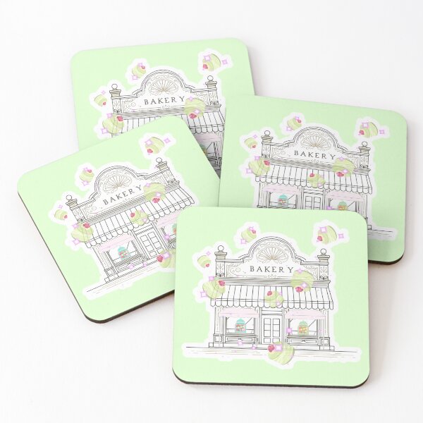 Item preview, Magical Bakery Illustration – Dreamy Cake Shop with Floating Desserts designed and sold by Sugar Wisdom .