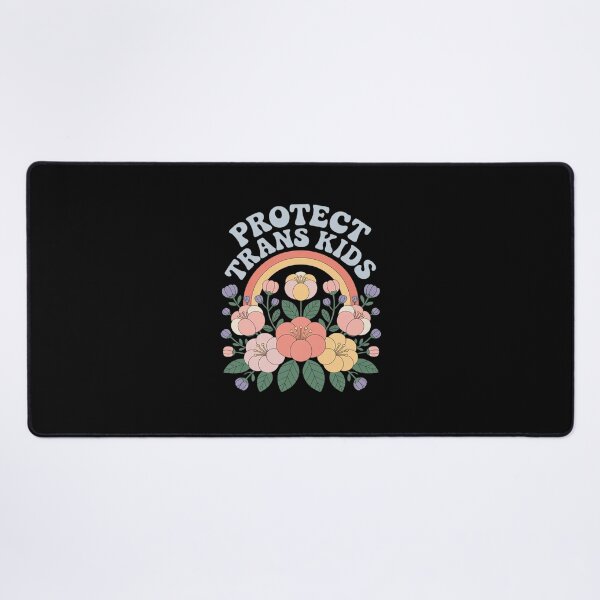 Item preview, Protect Trans Kids LGBT Gay Transgender Pride Floral  designed and sold by RsFilsingerArt.
