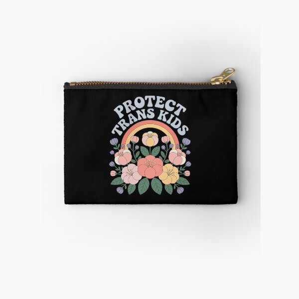 Item preview, Protect Trans Kids LGBT Gay Transgender Pride Floral  designed and sold by RsFilsingerArt.