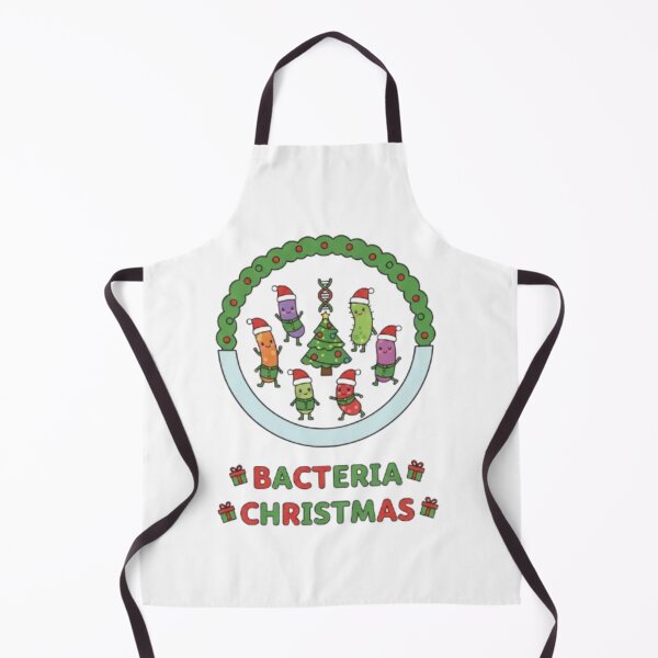 Item preview, Festive Cartoon Bacteria – Cute & Funny Christmas Design designed and sold by sma44.