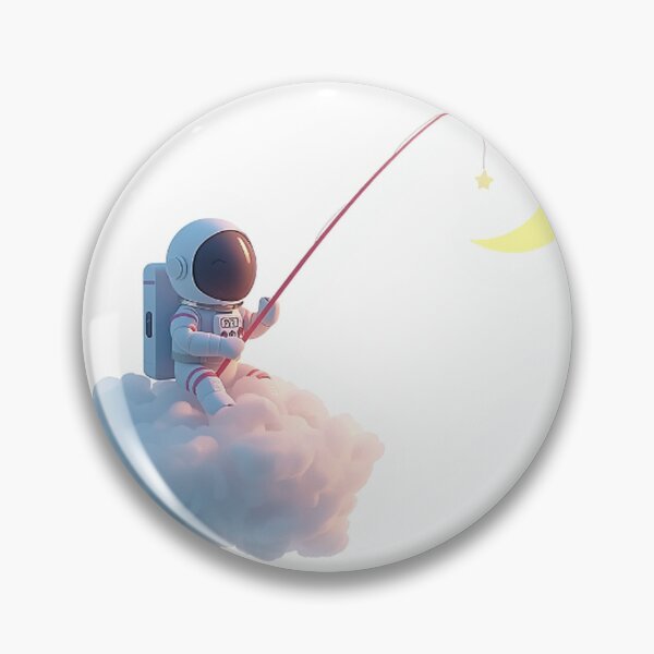 Item preview, Little Astronaut Reaching for the Moon designed and sold by Wonderful Designs.