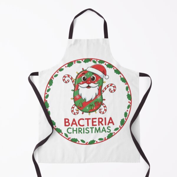 Item preview, Jolly Christmas Germ – Adorable Cartoon Bacteria designed and sold by sma44.