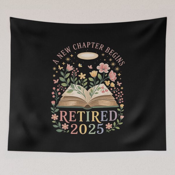 Item preview, Retired 2025 A New Chapter Begins Retirement Teacher Women designed and sold by RsFilsingerArt.