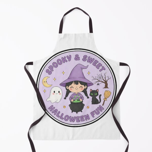 Item preview, Frightfully Cute Chibi Witch and Pumpkin Trick or Treat designed and sold by GeminiDaydreamer.