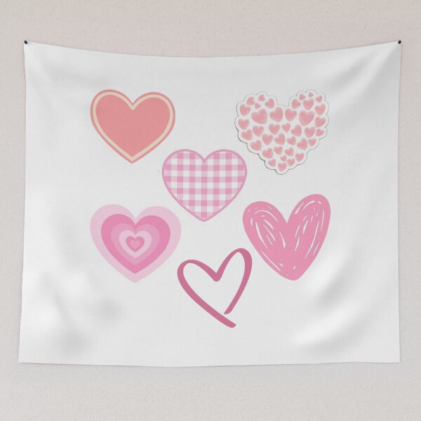 Item preview, Cute Heart Sticker Pack | 6 Kawaii Love Stickers Bundle | Valentine’s Day Aesthetic Hearts designed and sold by Fandom Universe.