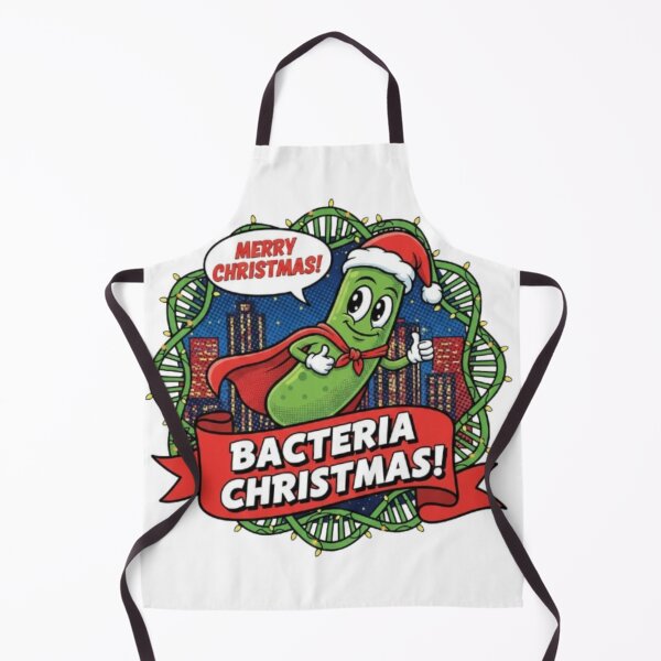 Item preview, Cute Germmas – Cartoon Bacteria in Christmas Style designed and sold by sma44.