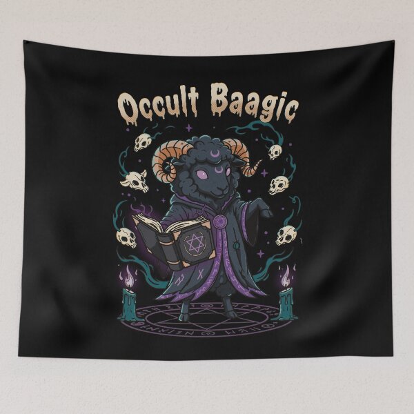Item preview, Occult Baagic Black Sheep Wizard Dark Magic designed and sold by tollaru.