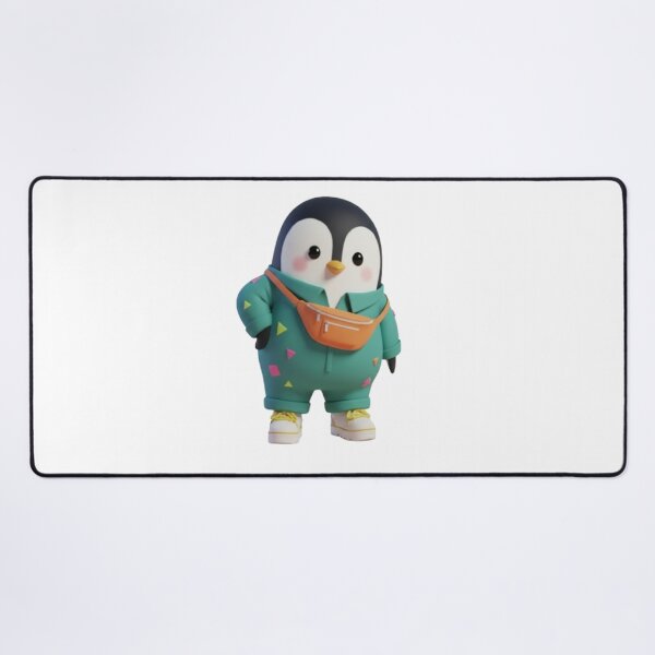 Item preview, Retro POODY Penguin – Vintage Street Style Character Illustration designed and sold by HNstory.