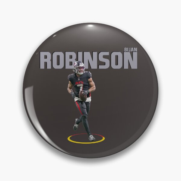 Item preview, Bijan Robinson Falcons Madden Style Football Large Design designed and sold by barefootmk.